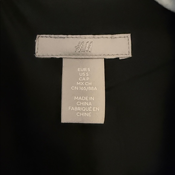 H&M Black Double-Breasted Blazer with Gold Buttons - Picture 2 of 12